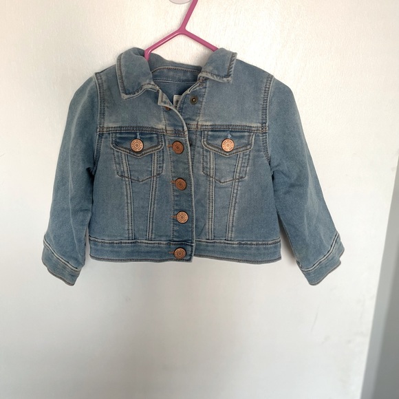 GAP Baby Denim Button Jacket - Size 18-24 - Picture 3 of 10